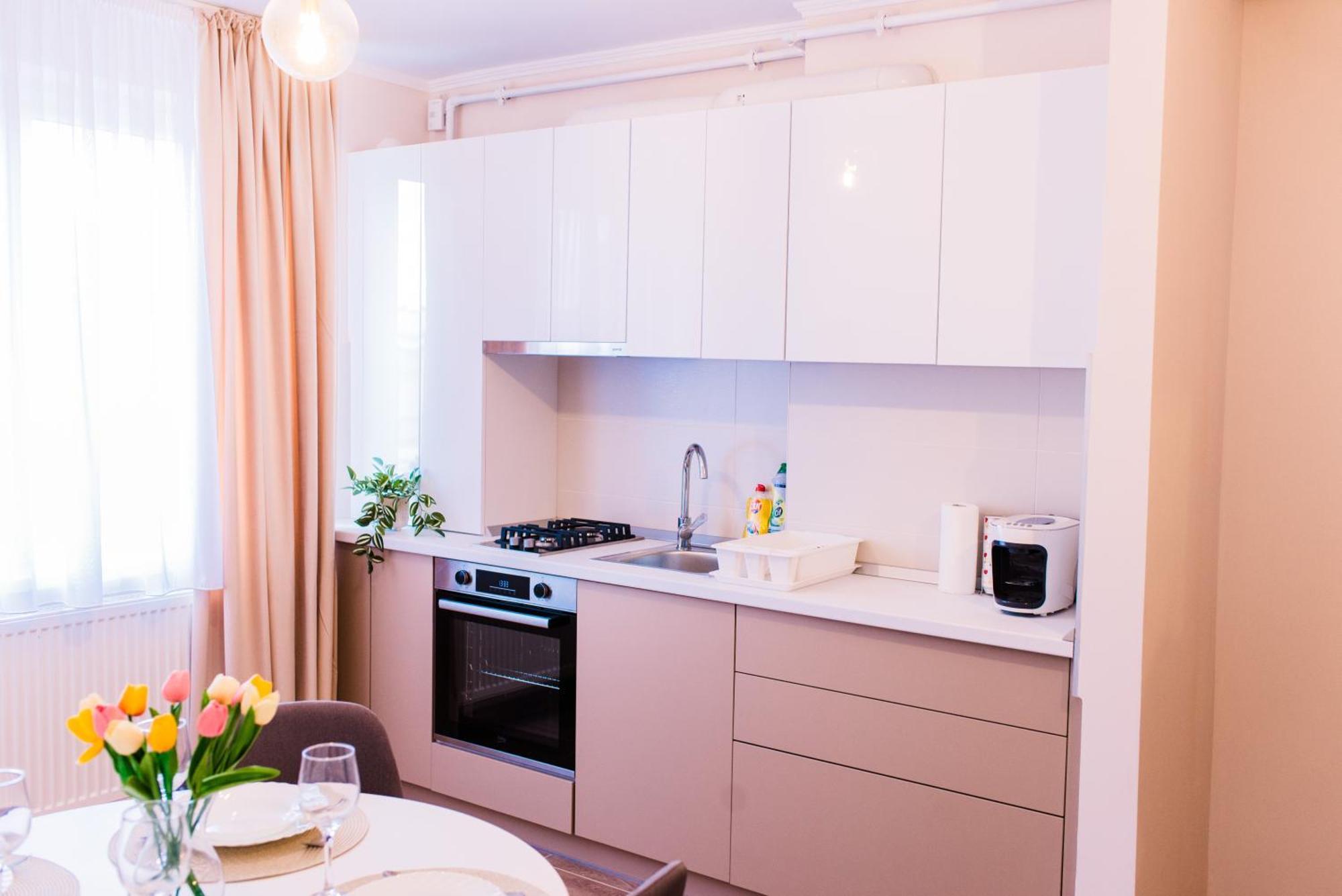 Central White Apartment Satu Mare Ngoại thất bức ảnh